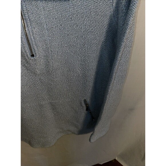 Soft Surroundings Women’s Pullover Light Jacket Size Small Baby Blue Going Out - Picture 7 of 12